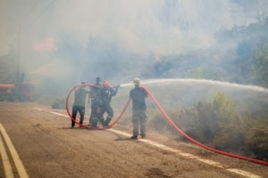 Ρόδος: Το ευχαριστώ ζευγαριού Γερμανών στο χωριό - Έστησε γλέντι και κέρασε τους κατοίκους επειδή έσωσαν το σπίτι τους από τις φωτιές