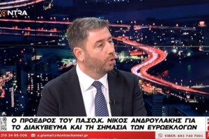Ο Ανδρουλάκης σε μαθητές ειδικού σχολείου στη Θεσσαλονίκη: Για την αποτυχία του κράτους μας είμαστε όλοι υπεύθυνοι