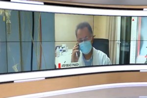 Κορονοϊός: Συγκλονιστικό - Η πρώτη επικοινωνία με την κόρη του μετά την αποσωλήνωση: "Μπαμπάκα, κάνε κουράγιο" [Βίντεο]