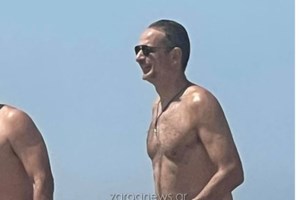 Χανιά: Φθινοπωρινό διάλειμμα για τον Κυριάκο Μητσοτάκη και τη σύζυγό του, στο Μαράθι - εικόνα 2