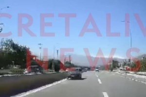 Σοκαριστικό βίντεο: Αυτοκίνητο μπήκε ανάποδα στη Νέα Πατρών - Αθηνών - Νέο επικίνδυνο περιστατικό στην έξοδο προς Ρίο - εικόνα 2