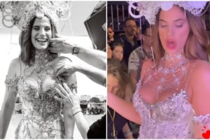 Σάκης Τανιμανίδης - Χριστίνα Μπόμπα: Μαγικά Χριστούγεννα με τις δίδυμες στην Αράχωβα - εικόνα 8