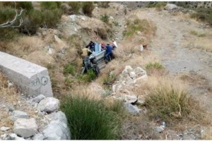 Σοβαρό τροχαίο στο Ηράκλειο - Η στιγμή που "ιπτάμενο" ΙΧ πέφτει πάνω σε παρκαρισμένα - εικόνα 2