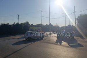 Χανιά: Η σοκαριστική στιγμή που τουμπάρει το ασθενοφόρο μετά τη σύγκρουση με ΙΧ - Συγκλονιστικό βίντεο - εικόνα 4