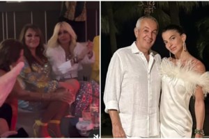 Παγιέτα με cargo παντελόνι και γόβες με κορδόνια και μακραμέ: Η πανύψηλη Κατερίνα Λέχου έκανε έναν απροσδόκητο συνδυασμό