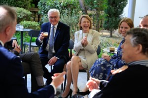 Στην τελετή για τα 150 χρόνια από την ίδρυση του Γερμανικού Αρχαιολογικού Ινστιτούτου στην Αθήνα ο Φρανκ Βάλτερ Σταϊνμάιερ - εικόνα 2