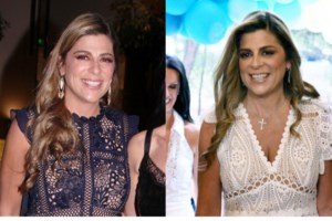 Σία Κοσιώνη: Νονά με midi στενό φόρεμα και... βοηθό τον γιο της Δήμο Μπακογιάννη - εικόνα 8