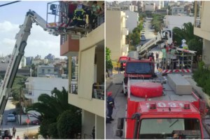 Σφαίρες και όπλα έκρυβε το υπόγειο της πολυκατοικίας που έπιασε φωτιά στην Κρήτη- Συνελήφθη ένας 50χρονος