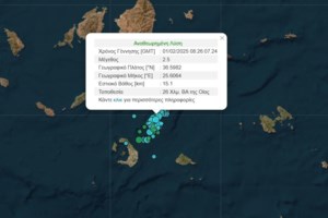 Συνεδρίασε η Επιτροπή Εκτίμησης Σεισμικού Κινδύνου για τους σεισμούς σε Σαντορίνη και Ανάφη - Ανησυχία για το μπαράζ δονήσεων - εικόνα 5