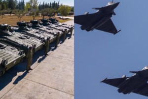 Θεσσαλονίκη: Μαχητικά αεροπλάνα και ελικόπτερα στους ουρανούς της πόλης ενόψει 28ης Οκτωβρίου [βίντεο]