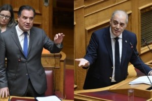 Σκληρή κόντρα Γεωργιάδη - Κωνσταντοπούλου στη Βουλή: "Υποκρίτρια, πήρατε 3% με καρδούλες"