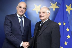 Επίσκεψη - μήνυμα στην Άγκυρα: Μπορέλ και Δένδιας στις Καστανιές του Έβρου