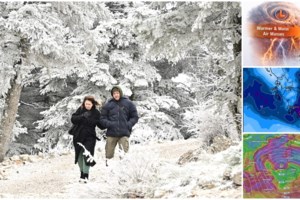 "Χειμώνας με διάρκεια": Έρχονται καταιγίδες, θυελλώδεις άνεμοι και χιόνια - Οι ημέρες που θα κάνει πολύ κρύο