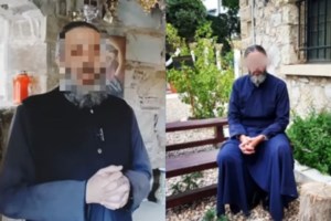 "Φανουρόπιτες" και "κεράκια" μοίραζε ο παπα-YouTuber: Τοξικομανείς τον περίμεναν έξω από τον Ναό