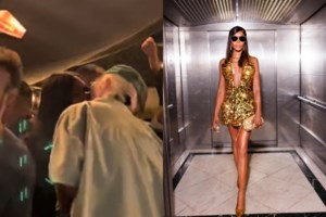 Ναόμι Κάμπελ: Ξανά στη Μύκονο η "μαύρη γαζέλα" - Μαζί με τον σύντροφό της, Dj Rampa [εικόνες] - εικόνα 6