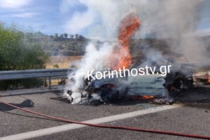 Πώς έγινε το σοκαριστικό τροχαίο στην Αθηνών Κορίνθου - Γνωστός επιχειρηματίας ο ένας από τους δύο νεκρούς [εικόνες] - εικόνα 2