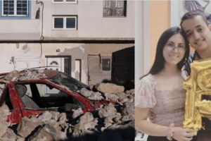 Σεισμός στη Σάμο: Ραγίζει καρδιές το σκίτσο με τον Αρη και την Κλαίρη ντυμένους στα λευκά