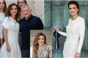 Βασίλισσα Ράνια: Το virtual meeting look & η κλεφτή ματιά στο μίνιμαλ σαλόνι της - εικόνα 17