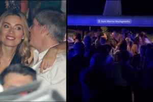 Μαριέττα Χρουσαλά: Η πριγκιπική εμφάνιση στο Μονακό μπροστά στον Αλβέρτο - Το μαύρο μάξι φόρεμα με την αποκαλυπτική πλάτη - εικόνα 5