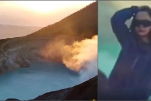 Τρομακτικός θάνατος: Εχασε τη ζωή της για μια selfie - Έπεσε από 80 μέτρα ύψος μπροστά στα μάτια του συντρόφου της