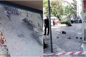 Φωτιά σε κατάστημα με φιάλες υγραερίου στην Αχαρνών: Bίντεο σοκ με τις τρομακτικές εκρήξεις, ένας τραυματίας - εικόνα 6