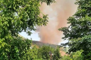 Μάχη με τις φλόγες στο Ορθοβούνι Καλαμπάκας - Σε εξέλιξη η πυρκαγιά στο Δρυμό Ωραιοκάστρου