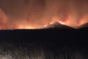 Αλεξανδρούπολη: Αναζωπυρώθηκε η πυρκαγιά μεταξύ Μελίας και Νίψας