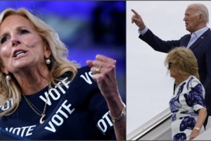 Τζο Μπάιντεν: Δυο κόκκινες καρδιές η αντίδραση της Τζιλ στην απόσυρση της υποψηφιότητας του συζύγου της