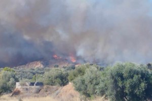 Φωτιά στην Αλεξανδρούπολη: Έκρηξη σε φλεγόμενο σπίτι σε ζωντανή μετάδοση - Απίστευτο βίντεο
