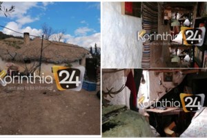 Κορινθία: Συστήνονται ως κοινότητα "Παλαιοχριστιανών" και δεν στέλνουν τα παιδιά τους σχολείο - Ζουν σε λαγούμι 30 μέτρων