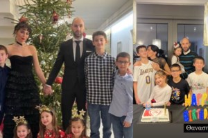 Ολυμπία Χοψονίδου: Βούτηξε να πιάσει τον σταυρό ανήμερα των Θεοφανείων - Οι φωτό μαζί με τα παιδιά της