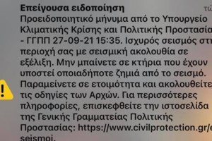 Σεισμός στην Κρήτη - Ραγίζει καρδιές η αδερφή του 65χρονου: "Κακή τύχη - Πήγε για βόλτα, μπήκε μέσα για να δει"