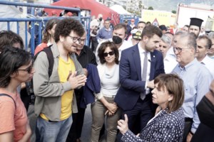 Παρουσία της Κατερίνας Σακελλαροπούλου τα εγκαίνια του 2ου Φεστιβάλ Βιβλίου Χανίων [εικόνες]