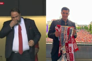 Νότιγχαμ Φόρεστ: Αποθέωση από τους οπαδούς για την άνοδο της ομάδας του Βαγγέλη Μαρινάκη στην Premier League [βίντεο]