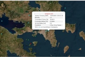 Σεισμός 2,3 Ρίχτερ στο Γαλάτσι