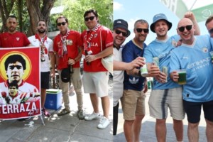 Super Cup: Στο "Καραϊσκάκη" ο Κυριάκος Μητσοτάκης για τον σούπερ τελικό Μάντσεστερ Σίτι -Σεβίλλη [Εικόνες] - εικόνα 4