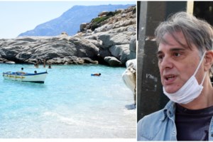 Χαλκιδική: Σκάφος με εννέα Ρουμάνους τουρίστες έπεσε σε βράχια – Τους απεγκλώβισε ναυαγοσώστης