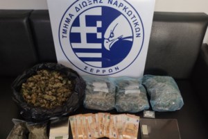 Πιτ μπουλ δάγκωσε αστυνομικό στη Λαμία σε έφοδο της ΕΛ.ΑΣ. σε σπείρα ναρκωτικών: Ταυτόχρονο "ντου" σε τρία σπίτια - εικόνα 2