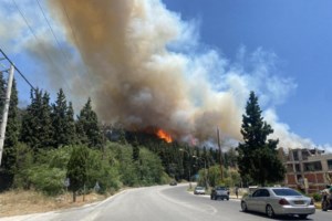 Καβάλα: Υπό έλεγχο η φωτιά που ξέσπασε στην είσοδο της πόλης -  Εντονος προβληματισμός και ανησυχία για τις αναζωπυρώσεις - εικόνα 2