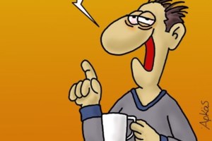 Αρκάς: "Θα μου κλείσεις τα ορχιδέα" - Το σκίτσο με τον... αγανακτισμένο αθυρόστομο