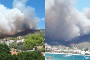 Φωτιά στις Κεχριές: Εκκενώθηκε και έκτος οικισμός - Ολονύχτια μάχη με τις φλόγες [Εικόνες] - εικόνα 3