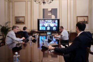 Μητσοτάκης: "Ο κορονοϊός μας ανάγκασε να μπούμε στον επιταχυντή και η Ελλάδα ανταποκρίθηκε" - εικόνα 3