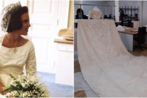 Τατόι: Πώς βρέθηκε το νυφικό της Άννας Μαρίας - Το κομψοτέχνημα Δανού σχεδιαστή και η τιάρα του Χεδίβη της Αιγύπτου [Εικόνες - Βίντεο] - εικόνα 4