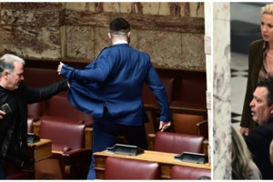 Αμετανόητος ο Φλώρος μετά το ξύλο στη Βουλή: "Όταν κάποιος μου βρίζει τη μητέρα, δεν μετανιώνω για οτιδήποτε κάνω"