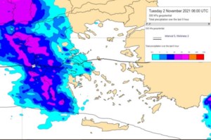 Μαρουσάκης: Πρώτα ισχυρές βροχές από την Ιταλία και ύστερα "καλοκαίρι" με 30 βαθμούς Κελσίου από την Αφρική