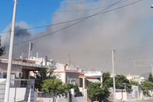 Νύχτα επιφυλακής για την Πυροσβεστική σε Πεντέλη, Μέγαρα και Σαλαμίνα - Η εικόνα από τα πύρινα μέτωπα - εικόνα 2