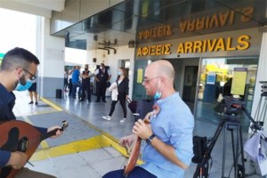 Χαλκιδική: Υπέροχα φλαμίνγκο έκαναν την εμφάνιση τους στον Άγιο Μάμα [βίντεο]