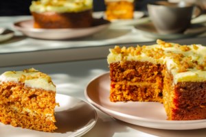 Νηστίσιμο vegan κέικ χωρίς ζάχαρη και γλουτένη - Υγιεινό και πεντανόστιμο - εικόνα 2