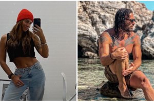 Ευρυδίκη Βαλαβάνη - Γρηγόρης Μόργκαν: Παντρεύτηκαν στο επιβλητικό σπήλαιο του Αγίου Ιωάννη του Ερημίτη στα Χανιά