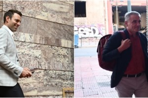 Κασσελάκης: Το θερμό φιλί στην Αχτσιόγλου και η επιμονή στις διαγραφές - Με λίστα στα κανάλια τα στελέχη του ΣΥΡΙΖΑ